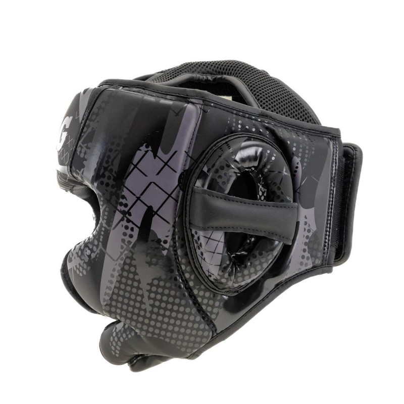 Casque de Protection King Pro Boxing | Noir/Gris | Shogun Series