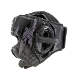 Casque de Protection King Pro Boxing | Noir/Gris | Shogun Series
