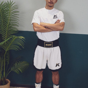 Chaussures de Boxe King Pro Boxing | Blanc | Apex Pro