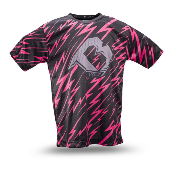 T-Shirt Enfant Booster Combat Series | Noir & Rose