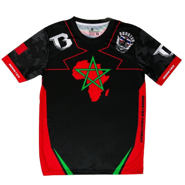 T-Shirt Booster Fight Gear | Drapeau Maroc | BFG