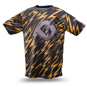 T-Shirt Enfant Booster Combat Series | Noir & Orange
