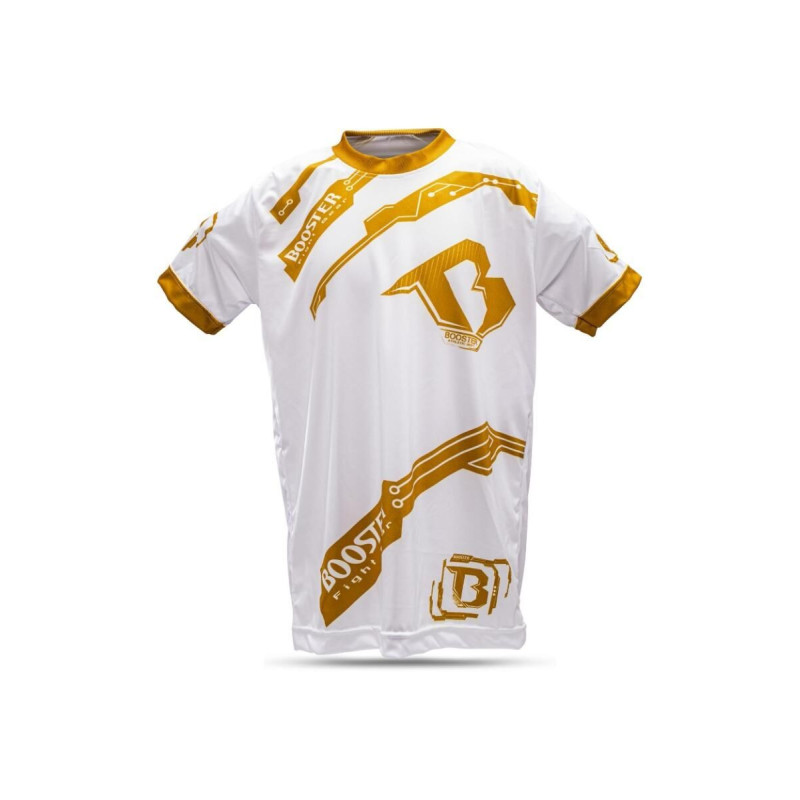 T-Shirt Booster Fight Gear | Gris/Noir | Elite Jeune