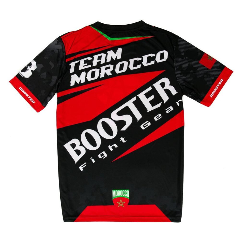 T-Shirt Booster Fight Gear | Drapeau Maroc | BFG