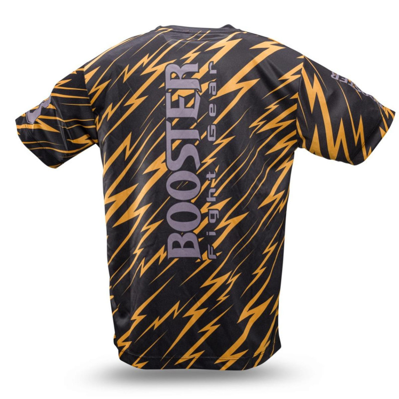 T-Shirt Enfant Booster Combat Series | Noir & Orange