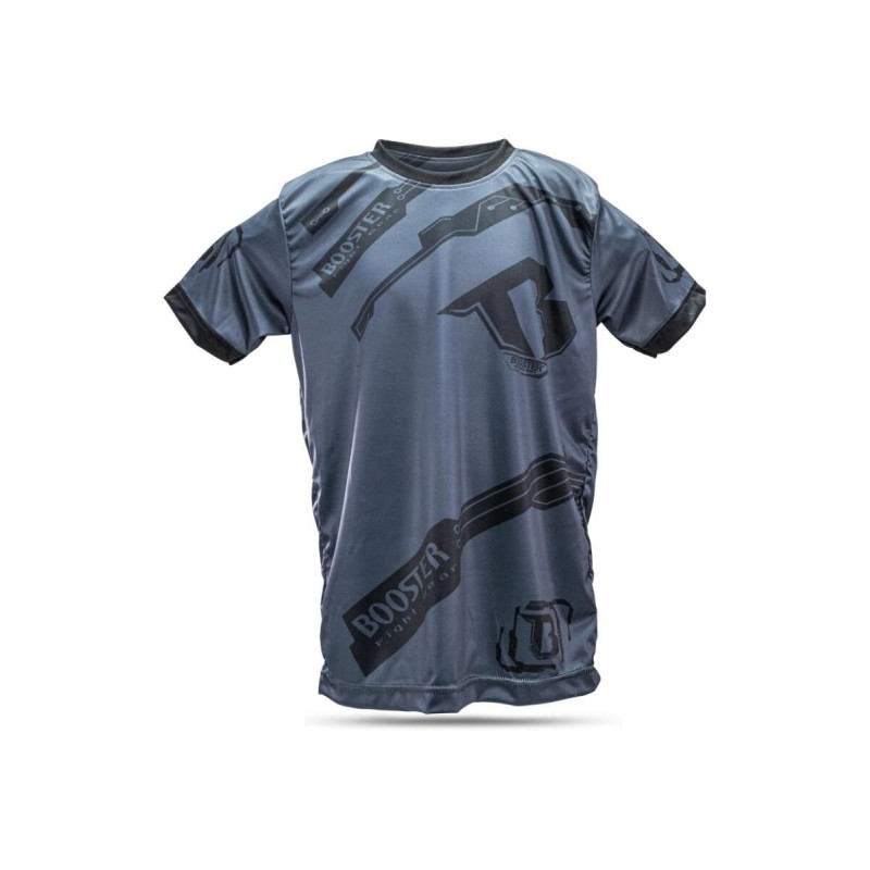 T-Shirt Enfant Booster Elite | Gris & Noir