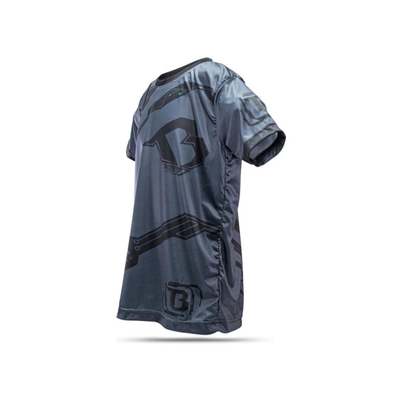 T-Shirt Enfant Booster Elite | Gris & Noir