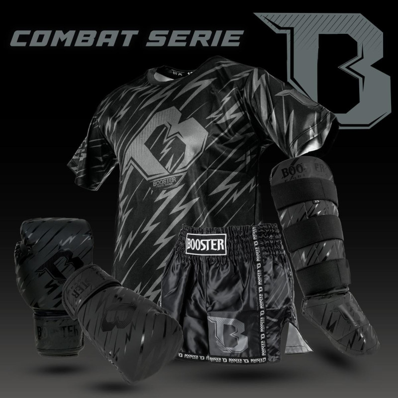 T-Shirt Enfant Booster Combat Series | Noir