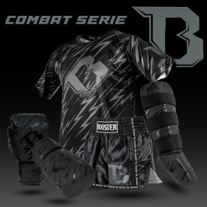 T-Shirt Enfant Booster Combat Series | Noir
