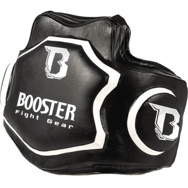 Plastron boxe Belly |  Pad Booster Fight Gear | Noir/Blanc | XTREM BP