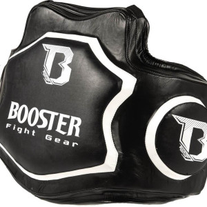 Plastron boxe Belly |  Pad Booster Fight Gear | Noir/Blanc | XTREM BP