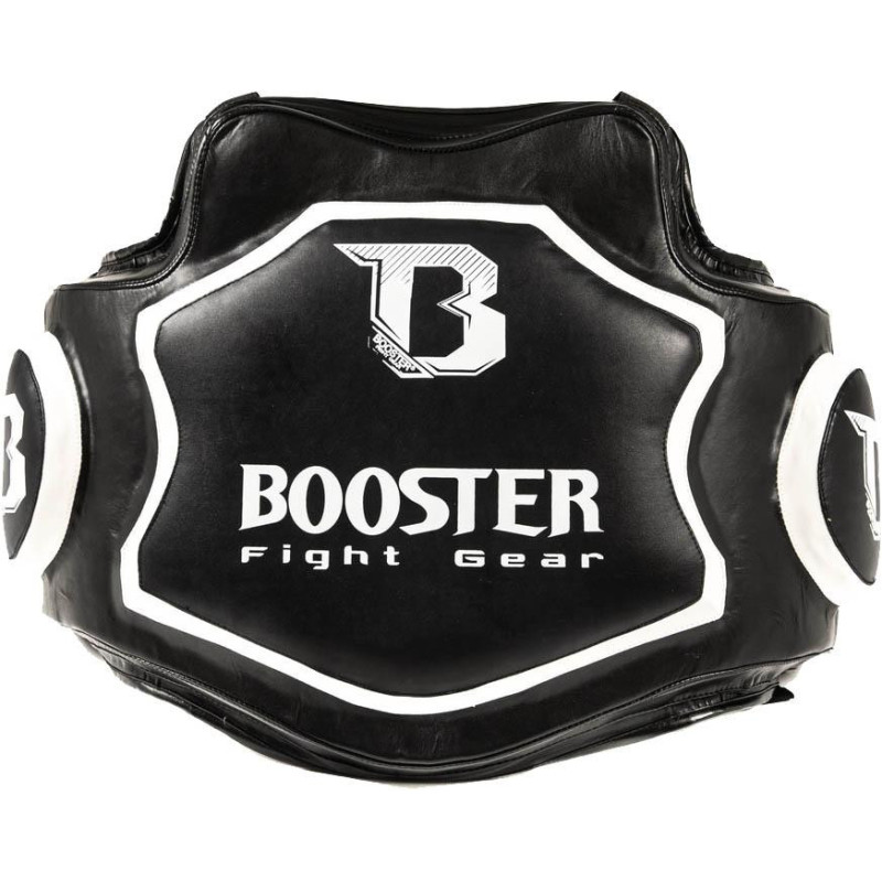 Plastron boxe Belly |  Pad Booster Fight Gear | Noir/Blanc | XTREM BP