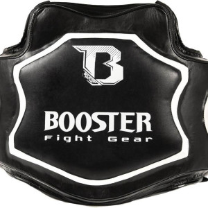Plastron boxe Belly |  Pad Booster Fight Gear | Noir/Blanc | XTREM BP