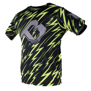 T-Shirt Booster Fight Gear | Noir/Jaune | Combat Series Youth