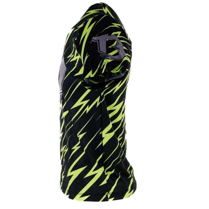 T-Shirt Booster Fight Gear | Noir/Jaune | Combat Series Youth