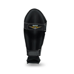 Protège-tibias Booster Fight Gear | Noir/Or/Blanc | Warrior Series