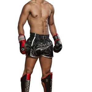 Protège-tibias Booster Fight Gear | Rouge | V3