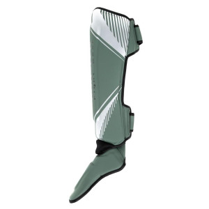 Protège-tibias Booster Fight Gear | Vert/Blanc | Bangkok Series