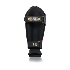 Protège-tibias Booster Fight Gear | Noir/Rouge | V10 Series