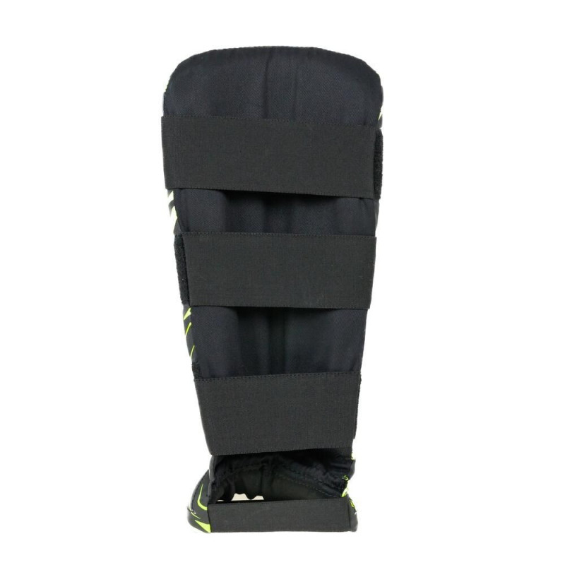 Protège-tibias Booster Fight Gear | Noir/Jaune | Youth Combat Series