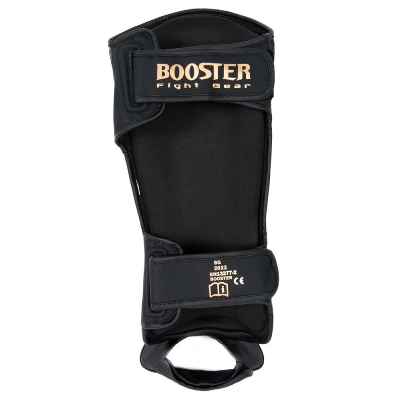 Protège-tibias Booster Fight Gear | Noir | Bangkok Series