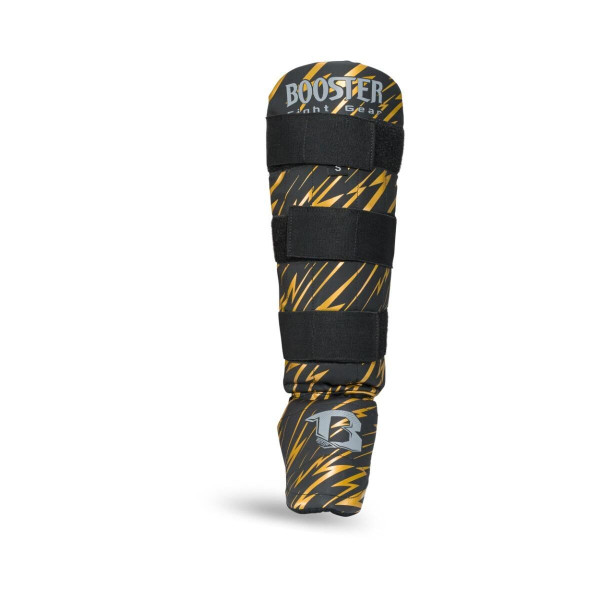 Protège-tibias Booster Fight Gear Enfant | Noir/Orange
