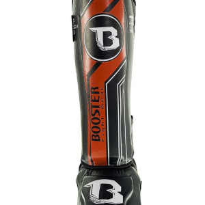 Protège-tibias Booster Fight Gear | Rouge | V9