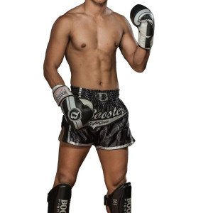 Protège-tibias Booster Fight Gear | Noir | V3