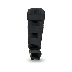 Protège-tibias Booster Fight Gear Enfant | Noir/Orange