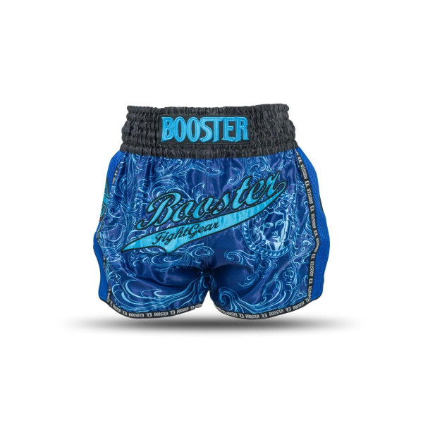 Short Muay Thai Booster Fight Gear | Blue | BFG Medusa