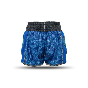 Short Muay Thai Booster Fight Gear | Blue | BFG Medusa
