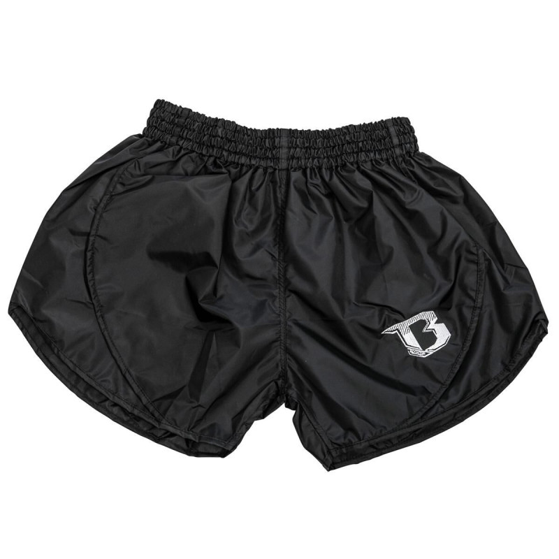 Short Muay Thai Booster Fight Gear | Black | BFG Retyro Hybrid