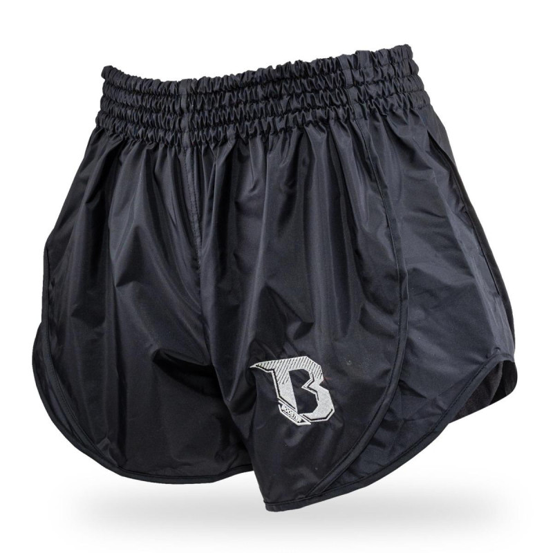 Short Muay Thai Booster Fight Gear | Black | BFG Retyro Hybrid