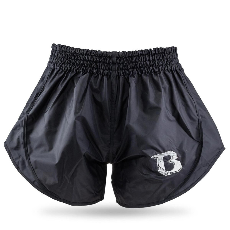 Short Muay Thai Booster Fight Gear | Black | BFG Retyro Hybrid