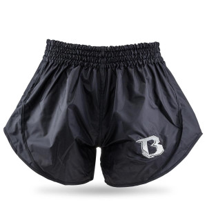 Short Muay Thai Booster Fight Gear | Black | BFG Retyro Hybrid