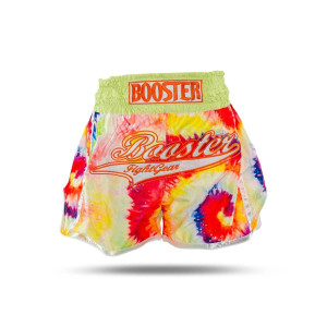 Short Muay Thai Booster Fight Gear | Jaune - Multicolor | TBT Swirl