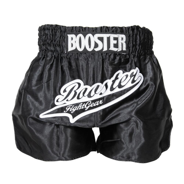 Short Muay Thai Booster Fight Gear | Black | TBT Slugger