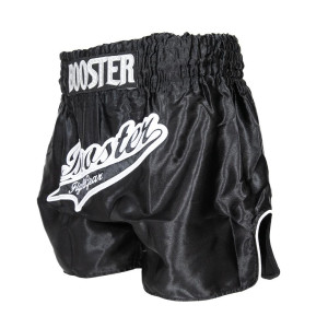 Short Muay Thai Booster Fight Gear | Black | TBT Slugger