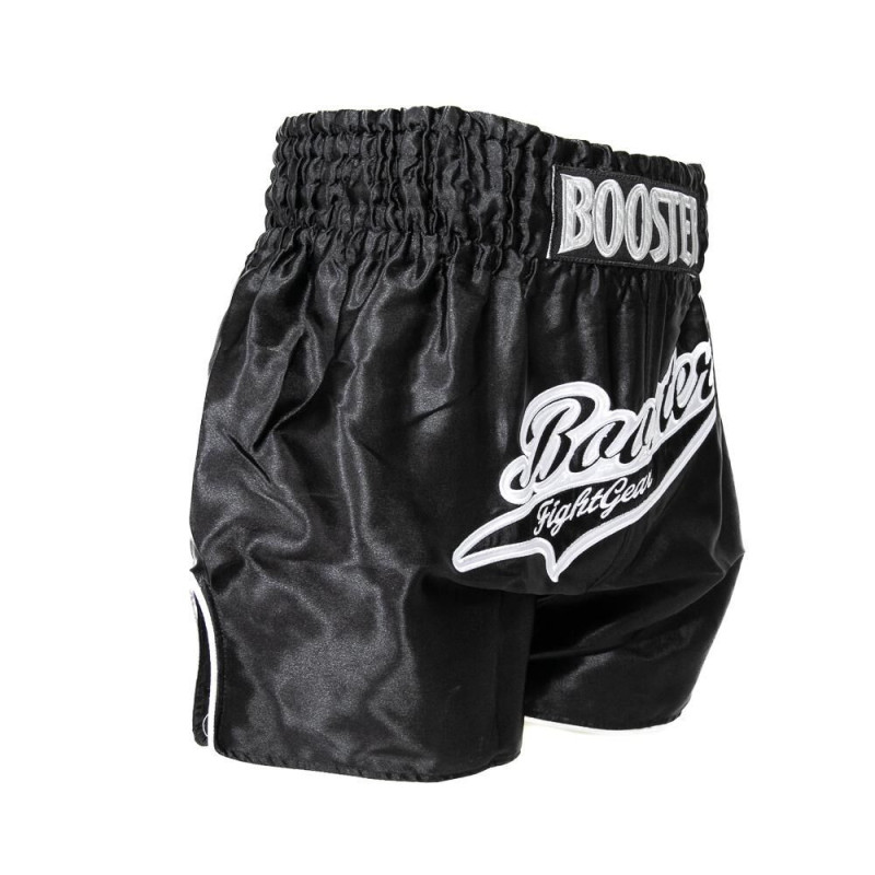 Short Muay Thai Booster Fight Gear | Black | TBT Slugger