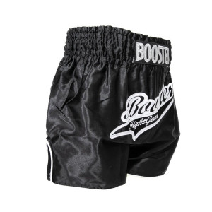 Short Muay Thai Booster Fight Gear | Black | TBT Slugger
