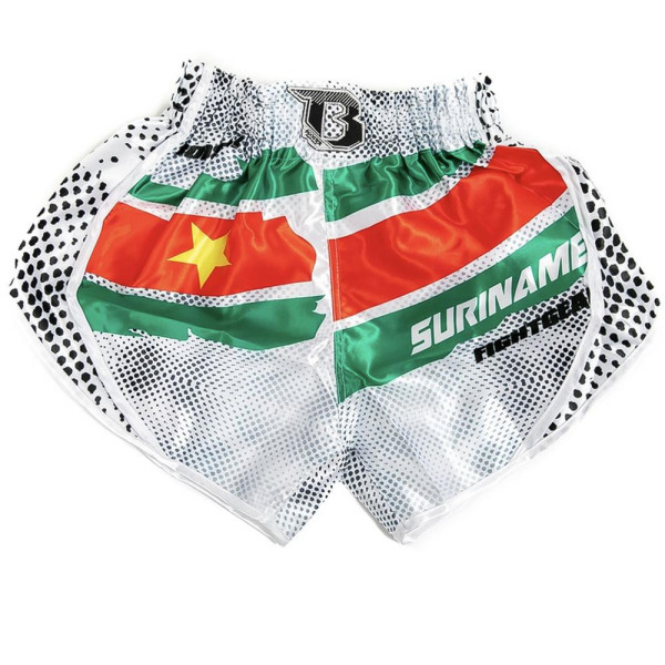 Short Muay Thai Booster Fight Gear | Drapeau Suriname | BFG SHORTS