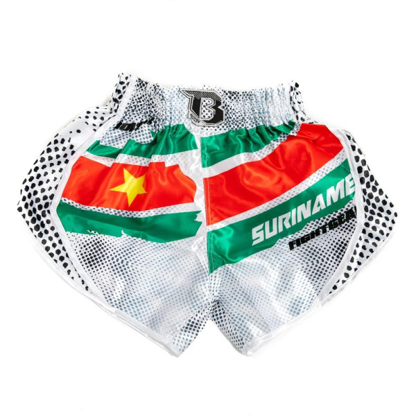Short Muay Thai Booster Fight Gear | Drapeau Suriname | BFG SHORTS