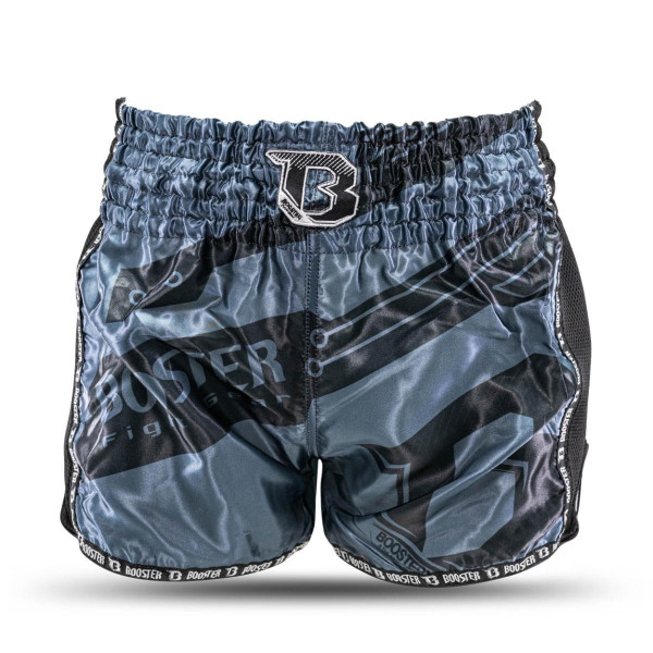 Short Booster Fight Gear | Black/Grey | TBT Elite Youth