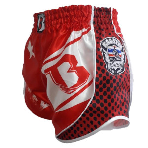 Short Muay Thai BOOSTER FIGHT GEAR | Drapeau Turquie | Team Turkey