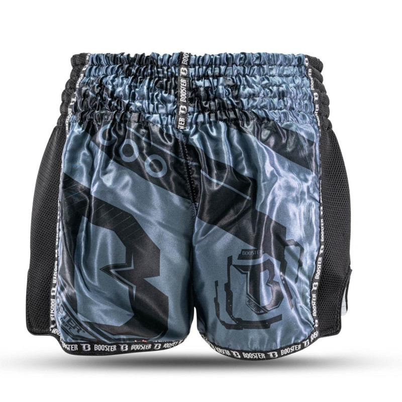Short Booster Fight Gear | Black/Grey | TBT Elite Youth
