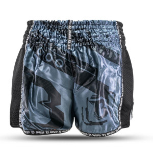 Short Booster Fight Gear | Black/Grey | TBT Elite Youth