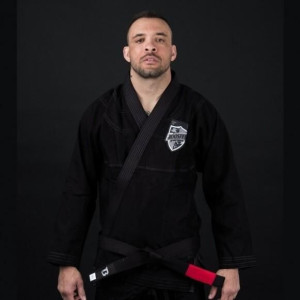 Kimono JJB Booster Fight Gear | Shield Black | BFG BJJ SUIT | IBJJF