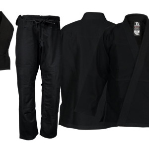 Kimono JJB Booster Fight Gear | Shield Black | BFG BJJ SUIT | IBJJF