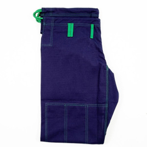 Kimono JJB BOOSTER FIGHT GEAR | Shield Blue | BFG BJJ Suit | IBJJF