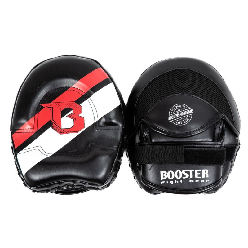 Pattes d'Ours Booster Fight Gear | Noir/Blanc/Rouge | PML BC 3
